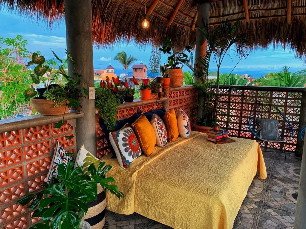 Colorful Outdoor Patio