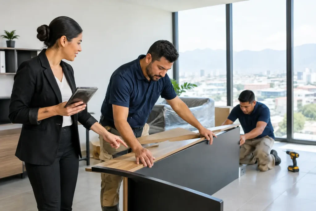 Furniture Installation Coordination Mexico