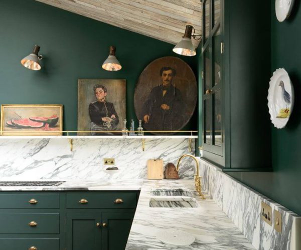 Green-Kitchen-Cabinets-via-DeVol-Kitchens